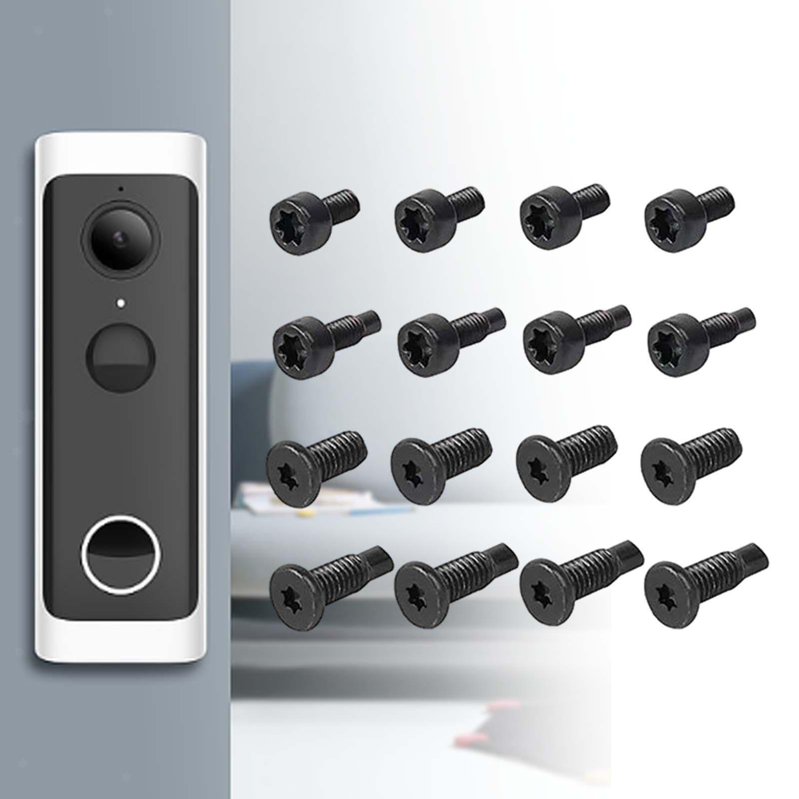 6 Video Doorbell Security Screws Sturdy Spare Parts 16Pcs eBay