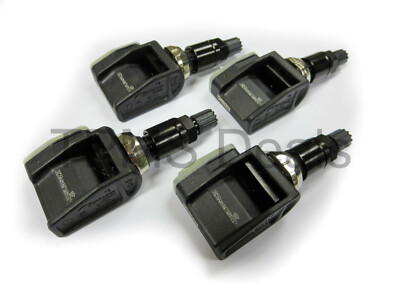 2020 Chevrolet C8 Corvette Stingray 3LT New OEM 433mhz TPMS Black Stem Set
