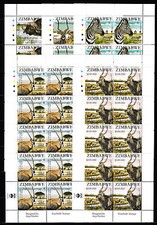 Zimbabwe 2007 SAPOA National Animals in Sheets of 10, MNH
