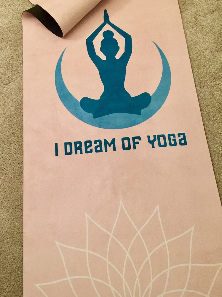 Limited Edition Non-Slip Microfibre Suede Yoga Mat with Stunning Design Limited Edition Non-Slip Microfibre Suede Yoga Mat with Stunning Design