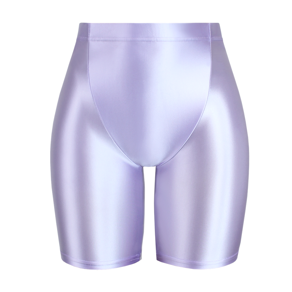 Short De Sport Satiné Femme – Brillant, Opaque – Pour Yoga, Course – Neuf