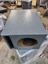 Custom compact 8" Subwoofer box Ported enclosure "turbo" style