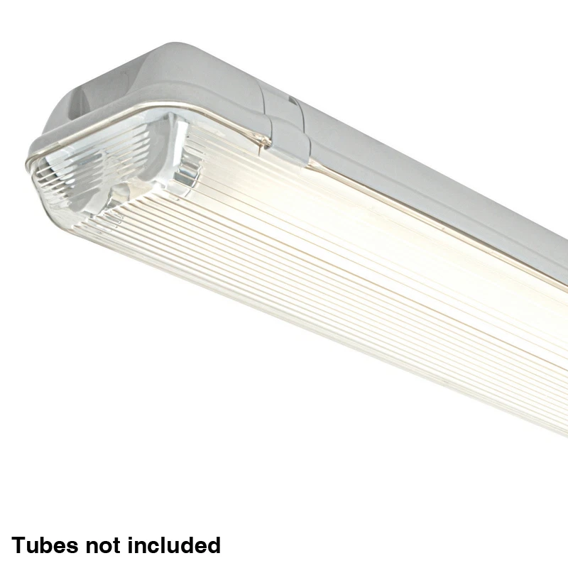 4FT 36w T8 Twin Fluorescent IP65 Weatherproof HF Fitting. Tubes not included