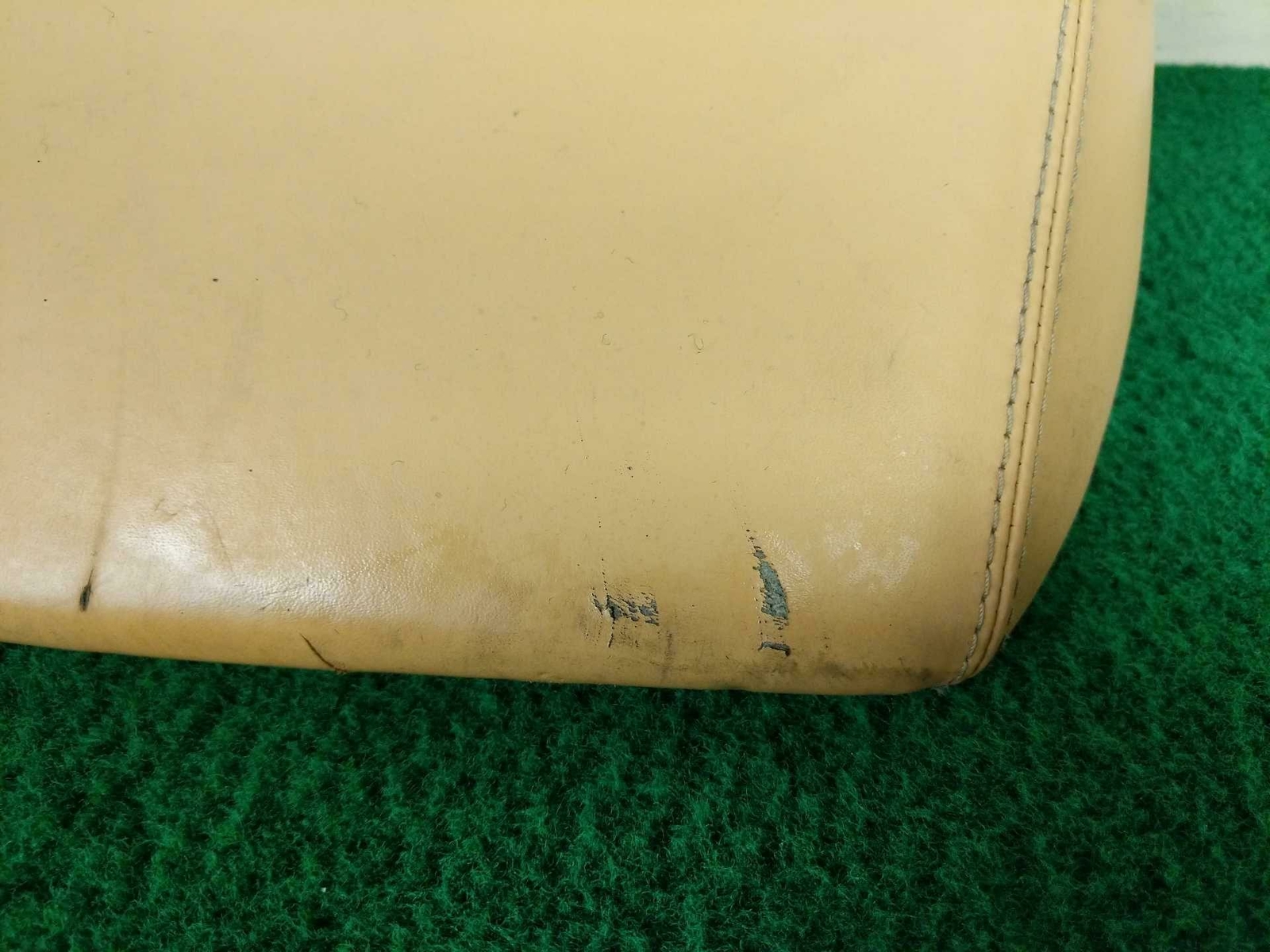 2002 Ferrari 360 Spyder Modena OEM Rear Glove Tan Leather