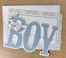 30 Baby BOY Die-cut Printable Invitations  Announcements by Anna Griffin - New