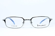 BRENDEL 908654 C7 Vintage Eyeglasses Frame TITANIUM Lightweight Gray Rectangle