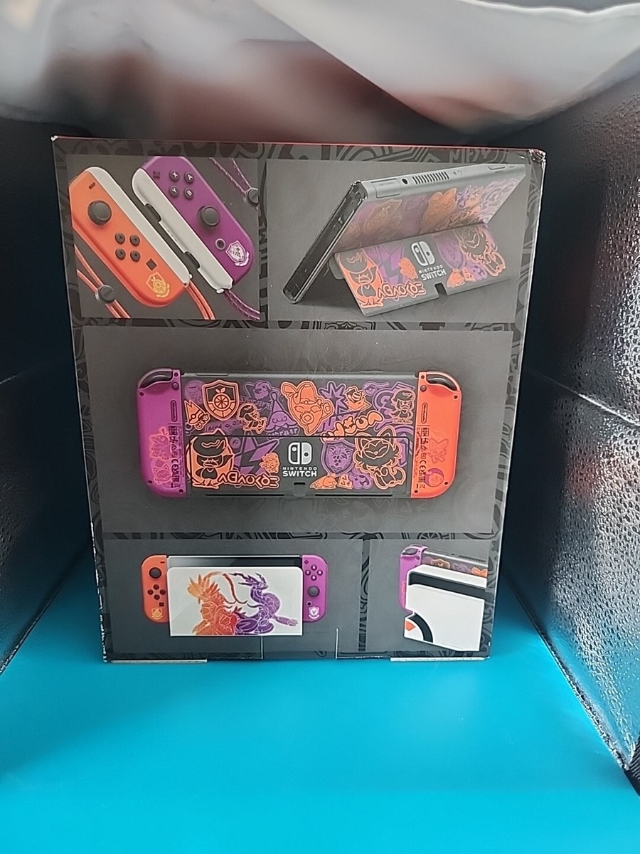new Nintendo Switch Pokémon Scarlet & Violet Edition 64GB OLED