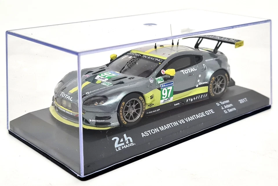 Atlas 1/43 Aston Martin V8 Vantage GTE Le Mans 2017 #97 coche modelo a escala diecast Foto 2 de 4