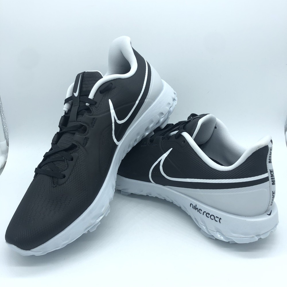 Nike React Infinity Pro Womens Golf Shoes Black White Size 11.5 New CT6621-004