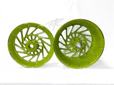 ZOOMINページ NINJA STOCK SIZE NEON CONTRAST CUT MAYHEM WHEELS 12-20 KAWASAKI
