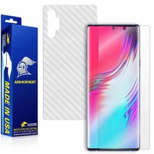 ArmorSuit Samsung Note 10 Screen Protector  White Carbon Fiber Protector USA
