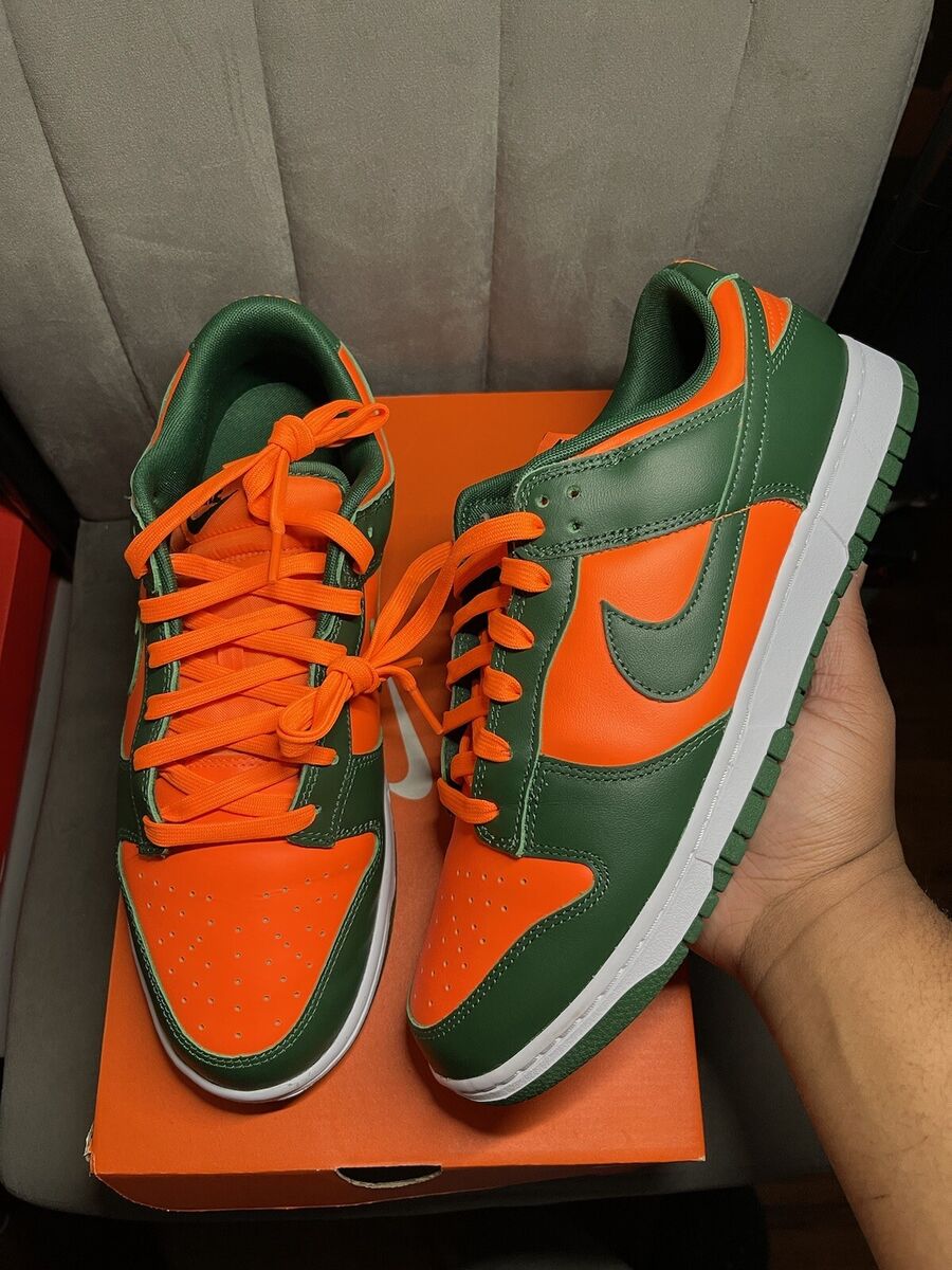 Nike Dunk Low Miami Hurricanes