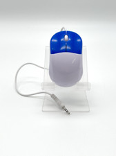 Used Original Lexibook Educational Blue / White Small Plastic Mouse for Kids