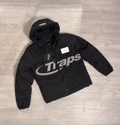 Trapstar Hyperdrive Black White Oreo Puffer Jacket | Medium | BNWT | Authentic 