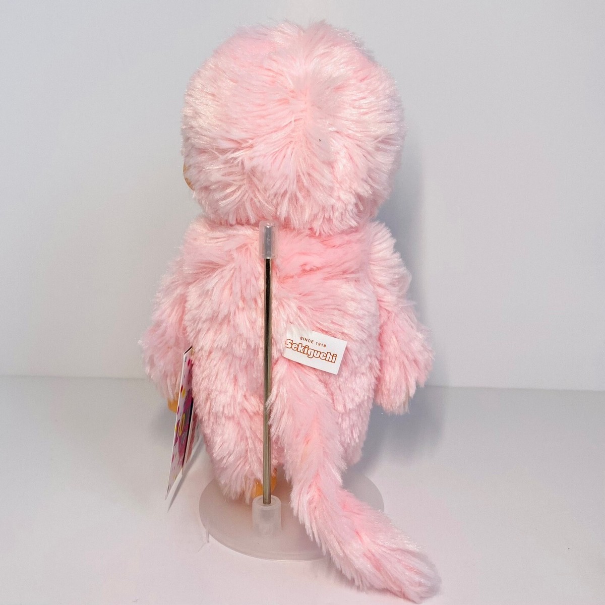 Monchhichi Love Edition Pink eyes S size Plush Monkey doll Thumb