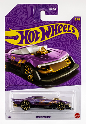 2025 Hot Wheels Pearl and Chrome Mix 2 #2 Mod Speeder™ PURPLE