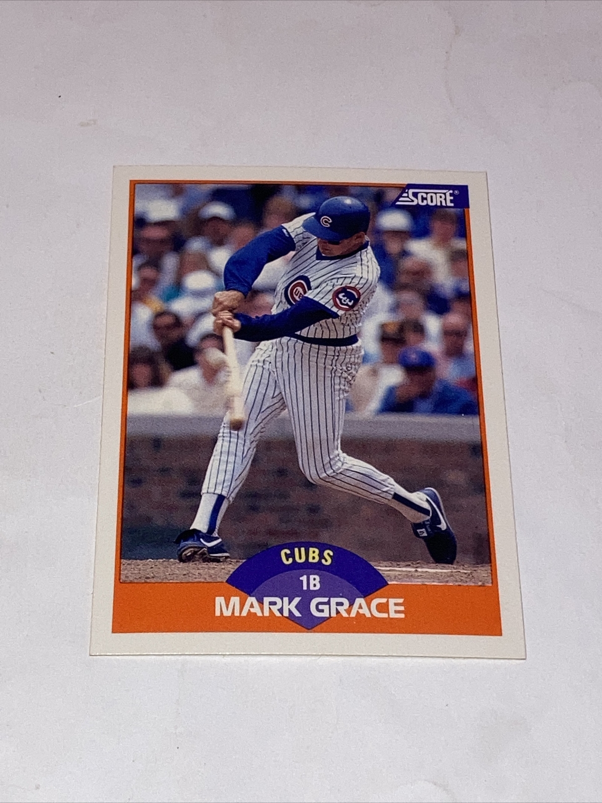 1989 Score Mark Grace Chicago Cubs #362