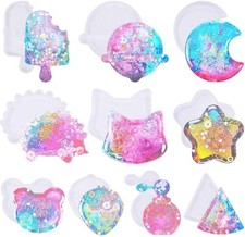 pack of 10 shaker silicone mold.