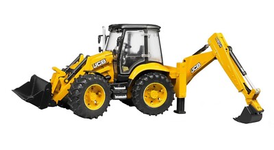 Bruder Spielzeug 02454 JCB 5CX eco Baggerlader Bagger Radlader Baufahrzeug Neu