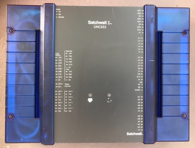 SATCHWELL SCHNEIDER UNC 632 E SIGMA HVAC UNIVERSAL NETWORK CONTROLLER #973