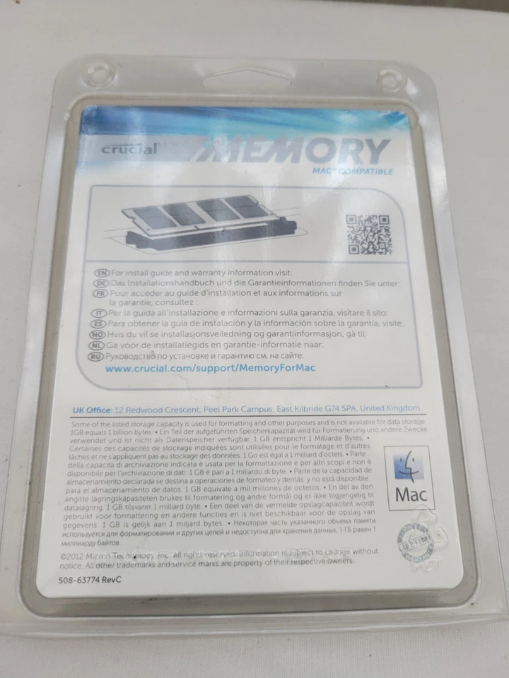 Crucial 2 X 4GB Laptop Memory RAM - Image 4 of 4