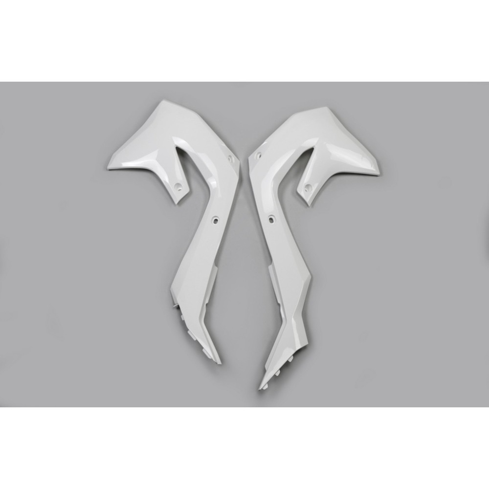 UFO White Radiator Side Plastics For Kawasaki KX450 Motorcycle Parts