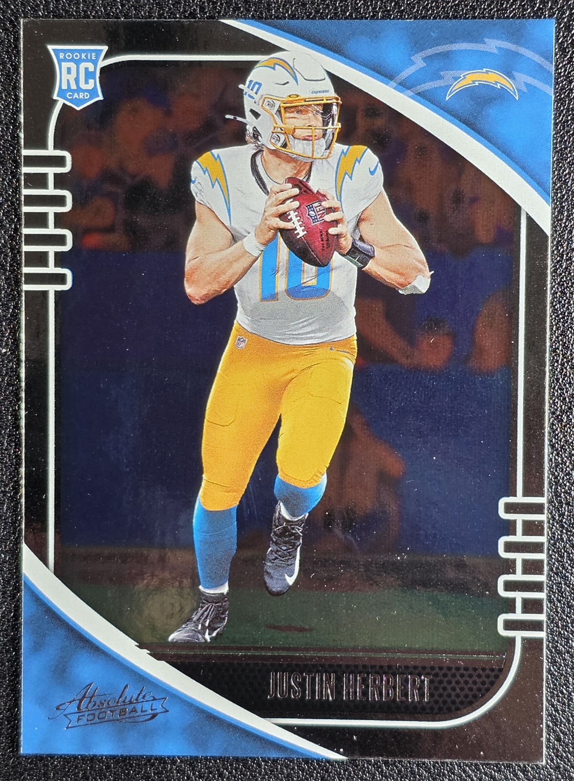 2020 Panini Absolute #167 Justin Herbert Rookie RC