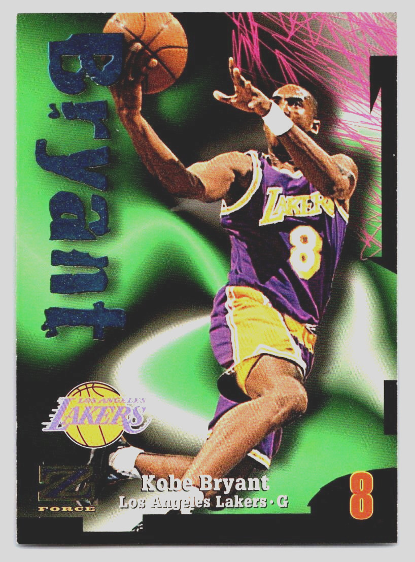 1997-98 Skybox Z-Force Kobe Bryant #88 Lakers FREE SHIPPING