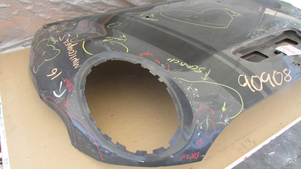 2014-2015-2016-2017-2018-2019 MINI COOPER S JCW CAPÔ 41008499869 F55 F56 F57 FABRICANTE DE EQUIPAMENTO ORIGINAL - Imagem 2 de 4