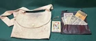 Civil War Reenactment Lot Canvas Bag Cards Wallet & Repo Money FREE SHIPPING