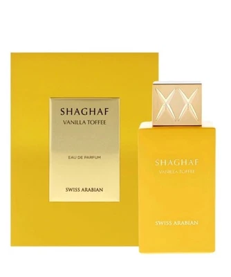 Shaghaf Vanilla Toffee Eau de Parfum 75ml by Swiss Arabian Unisex Fragrance