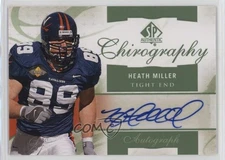2010 SP Authentic Chirography Auto Heath Miller #CH-HM Auto