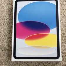 Apple iPad 10th Gen 64GB Wi-Fi Tablet Blue 10.9" iPadOS New in Box