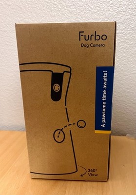 Furbo 360° Dog Camera HD with Treat Feeder Wi-Fi BT 4.2 Subscription needed NEW