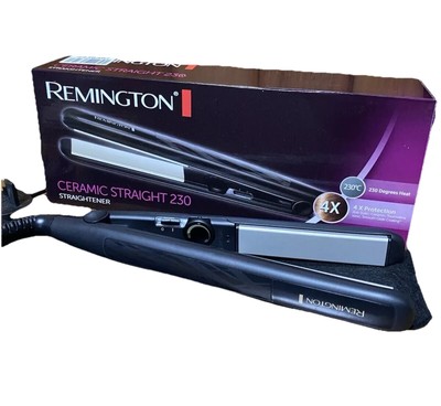Hair Straightener Remington 230 Ceramic Tourmaline Ionic Anti