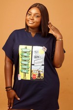 "Wole pelu Change e" unisex African dashiki top