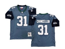 Men's Seahawks #31 Kam Chancellor Throwback Retired Player Jersey