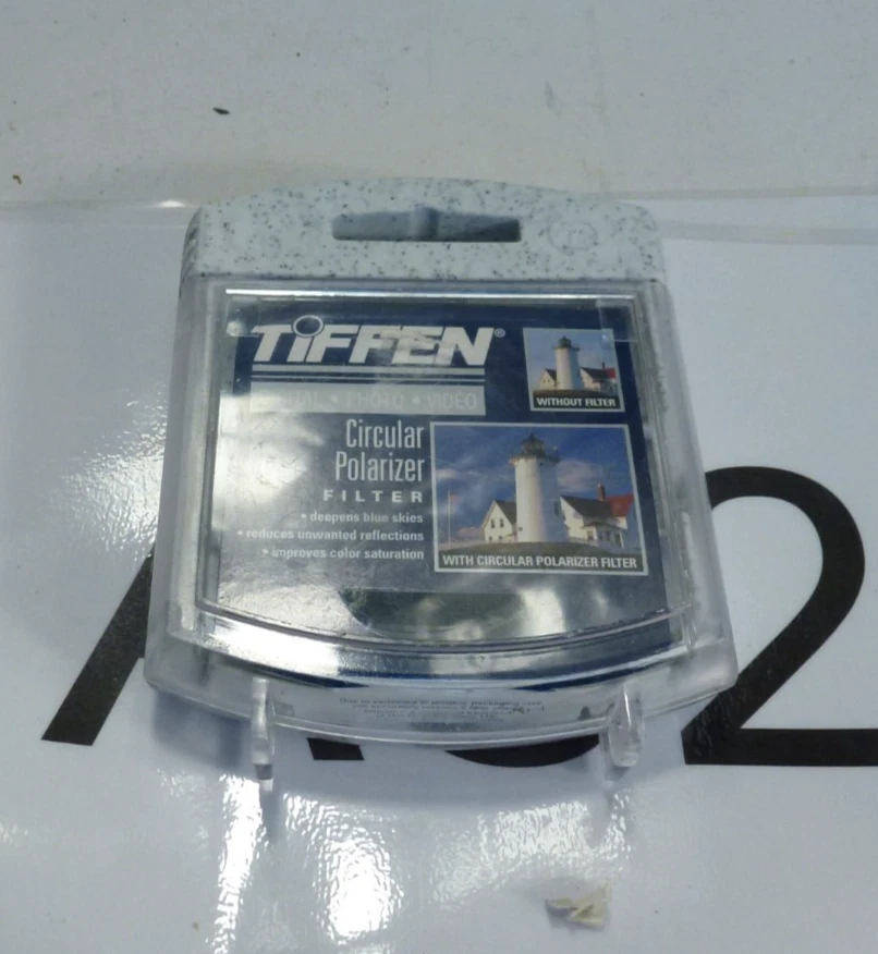 Tiffen 58mm Circular Polarizer Lens Filter CPL refm - Image 3 of 3