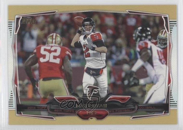 2014 Topps Gold 1521/2014 Matt Ryan #27 0f8