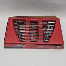 Snap On Tools Usa 7piece Sae Flexhead Open End Combo Wrench Set 38-34 Fho607b