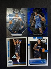 (4) Paolo Banchero RC Donruss Rated Rookie Hoops Mosaic Select Blue Magic