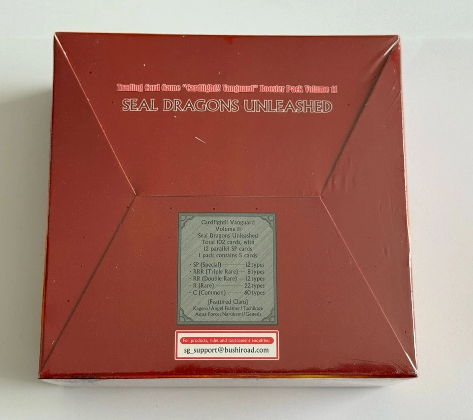 Cardfight!! Vanguard Seal Dragons Unleashed Booster Box  - Image 2 of 4