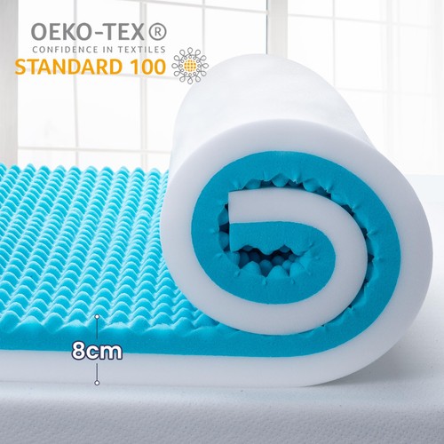 8 cm Sur Matelas Topper pour lit double 120 x 190 cm - Photo 2/7