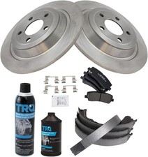 Kit pastiglie freno e rotore posteriori in ceramica per Ford Mustang EcoBoost