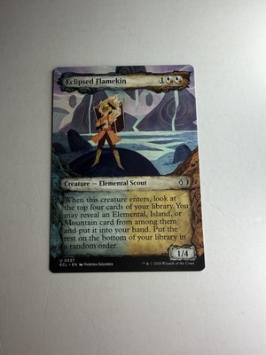 Eclipsed Flamekin NM Showcase Lorwyn Eclipsed Magic the Gathering Mtg Near Mint