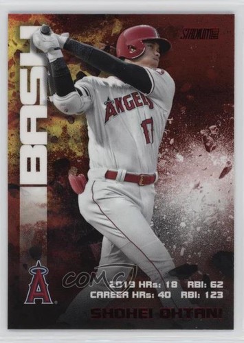 2020 Topps Stadium Club Bash & Burn Red Shohei Ohtani #BAB-3 0b67