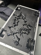 4 x Manfrotto tilt-top head and 5 x Umbrella Holders Like avenger Magic Arm