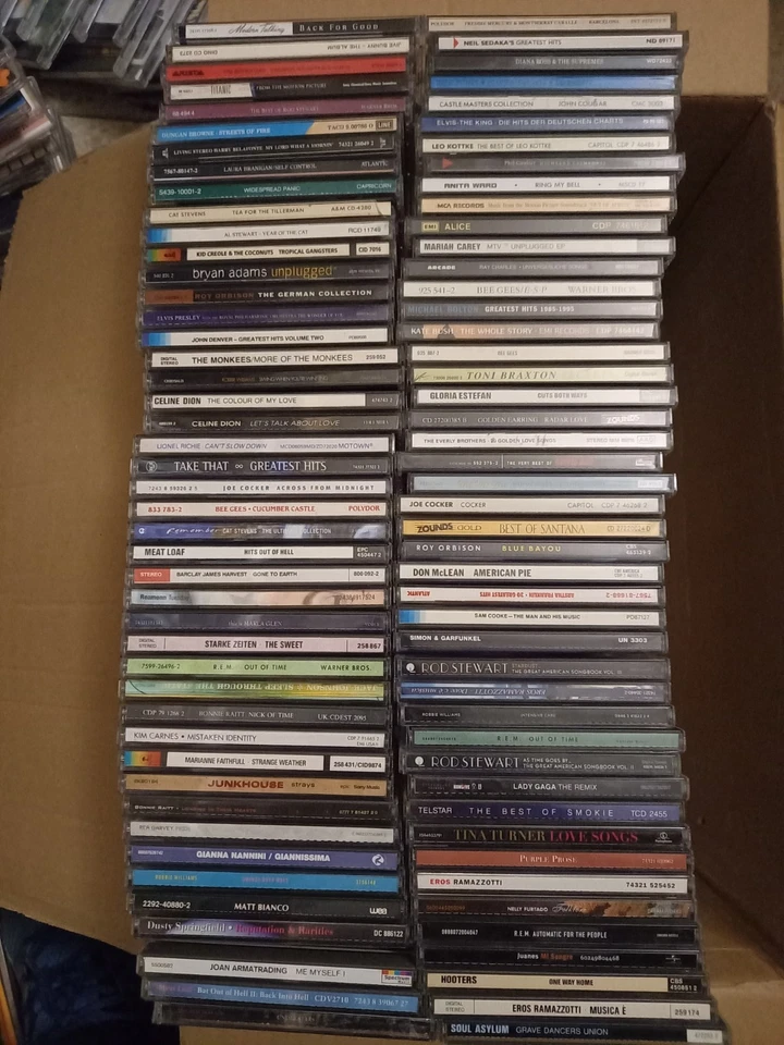 Cd Sammlung 117 Stück Pop Rock Nur Alben