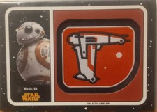 Star Wars Black,  Relics Card, BB-8, The Last Jedi.
