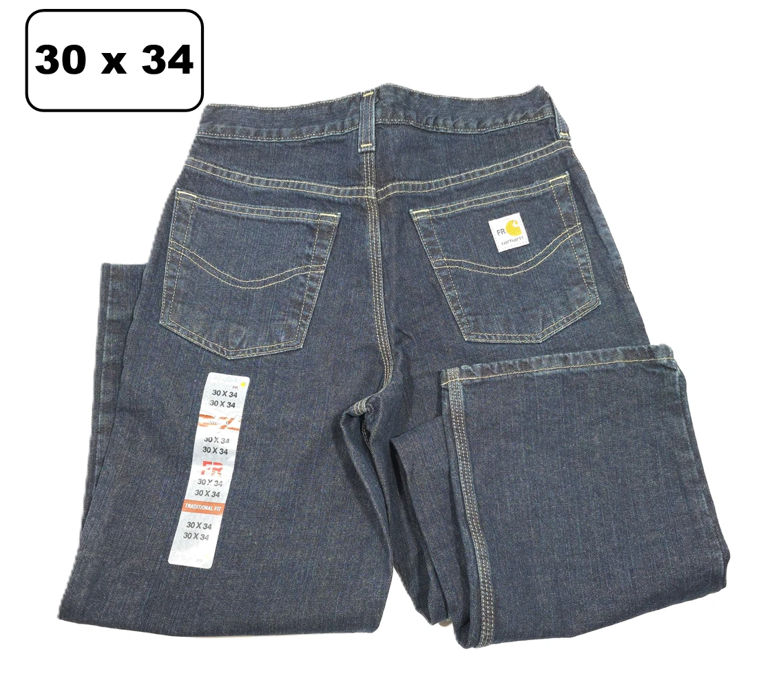 Carhartt Regular 30 Size Jeans Men's 34 in Inseam for sale | eBay